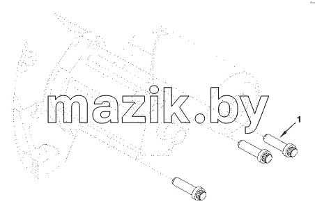 MOUNTING, STARTING MOTOR