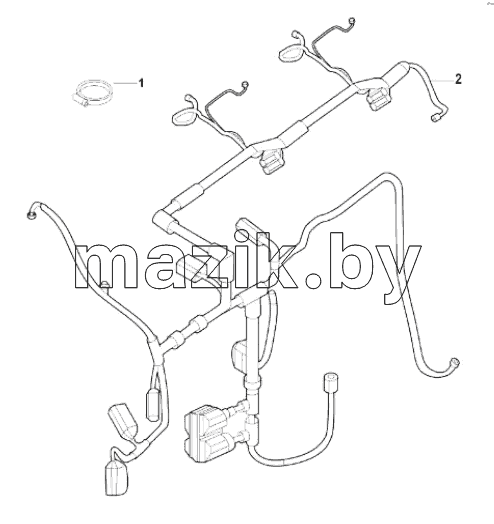 HARNESS, ETR CNT MDL WRG