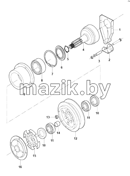 FAN PULLEY 213600020
