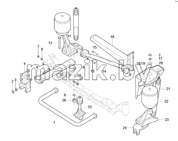 FRONT AIR SUSPENSION