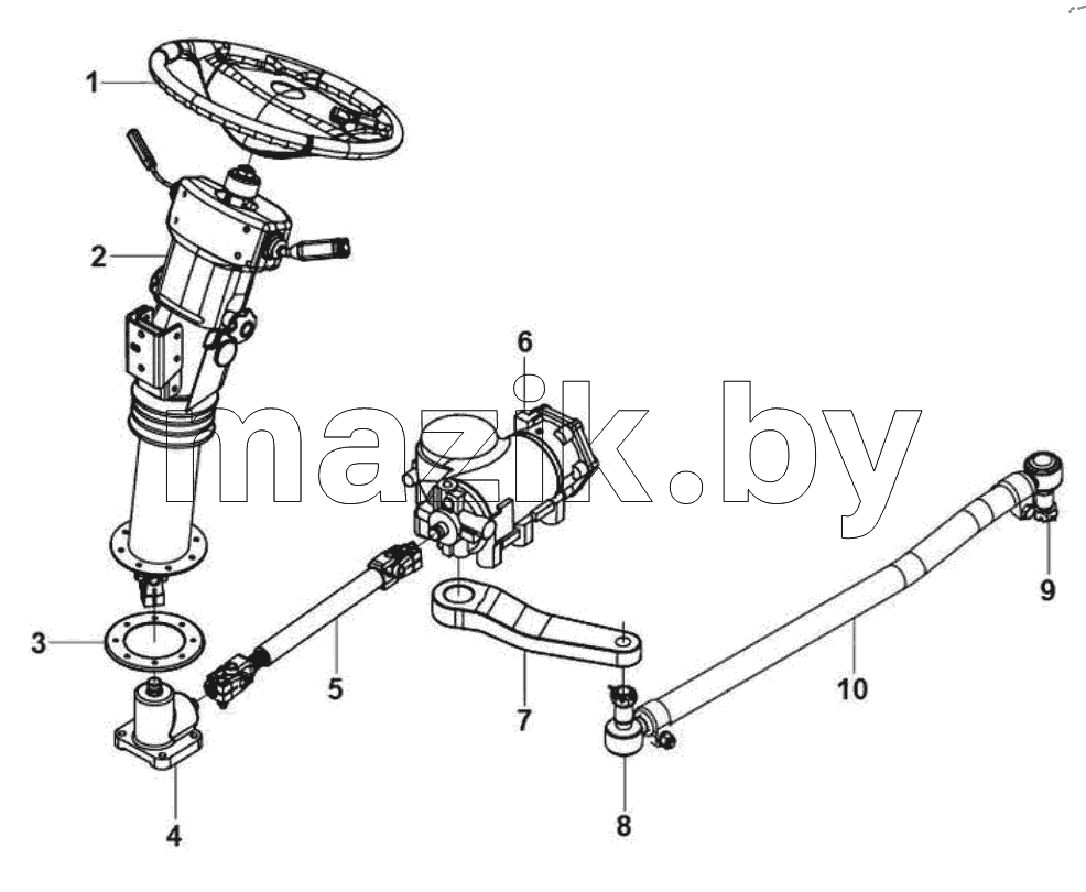  34-0184 Steering system (I)