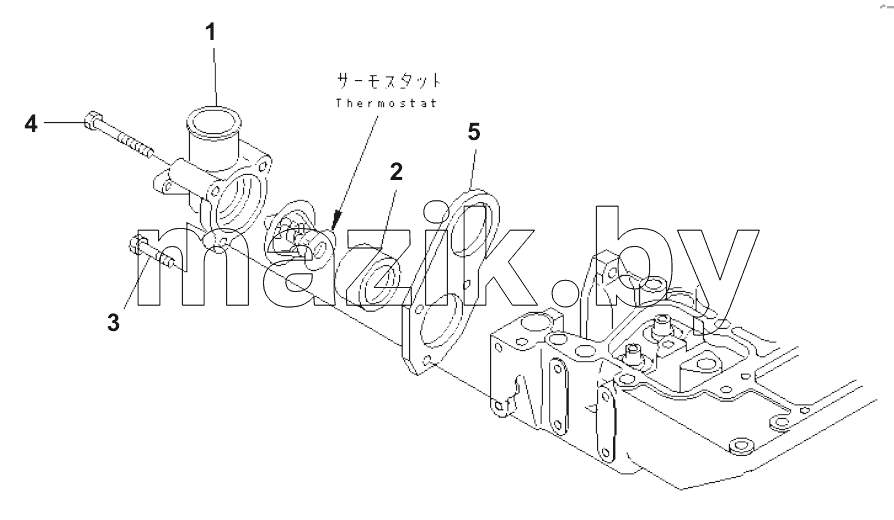  THERMOSTAT HOUSING
