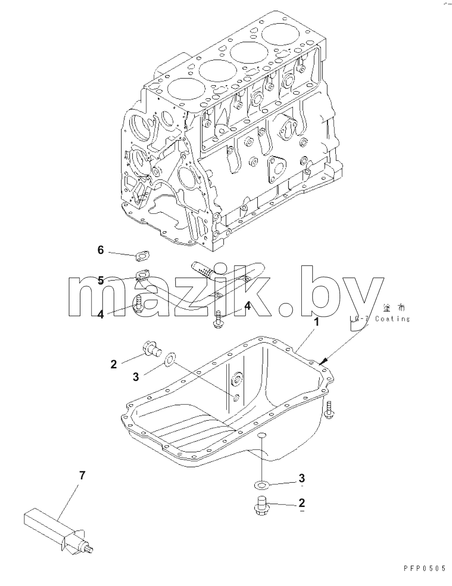  OIL PAN AND SUCTION TUBE