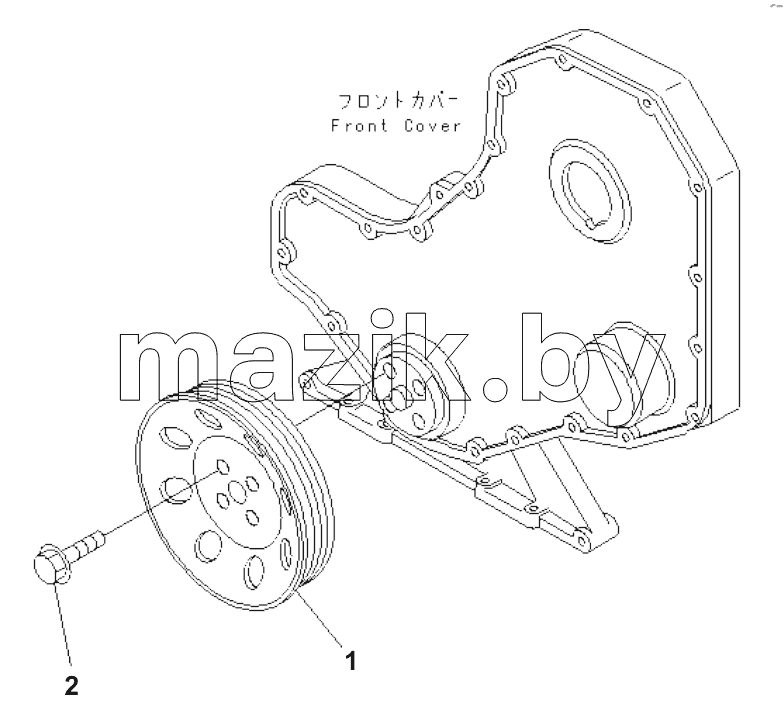  CRANK PULLEY