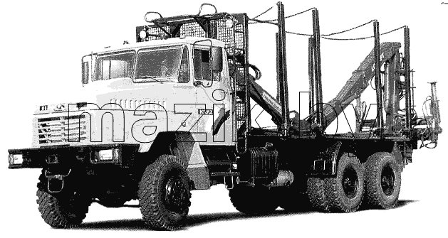 Общий вид автомобиля КрАЗ-6133М6