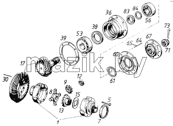 Главная передача и дифференциал