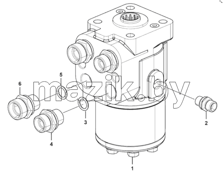  ASM-Steering Gear Assembly-R01