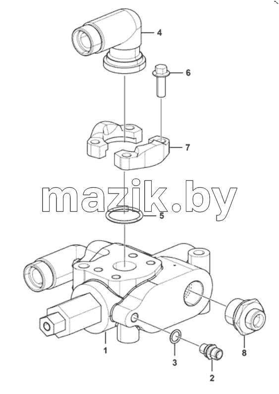  ASM-Priority valve assembly