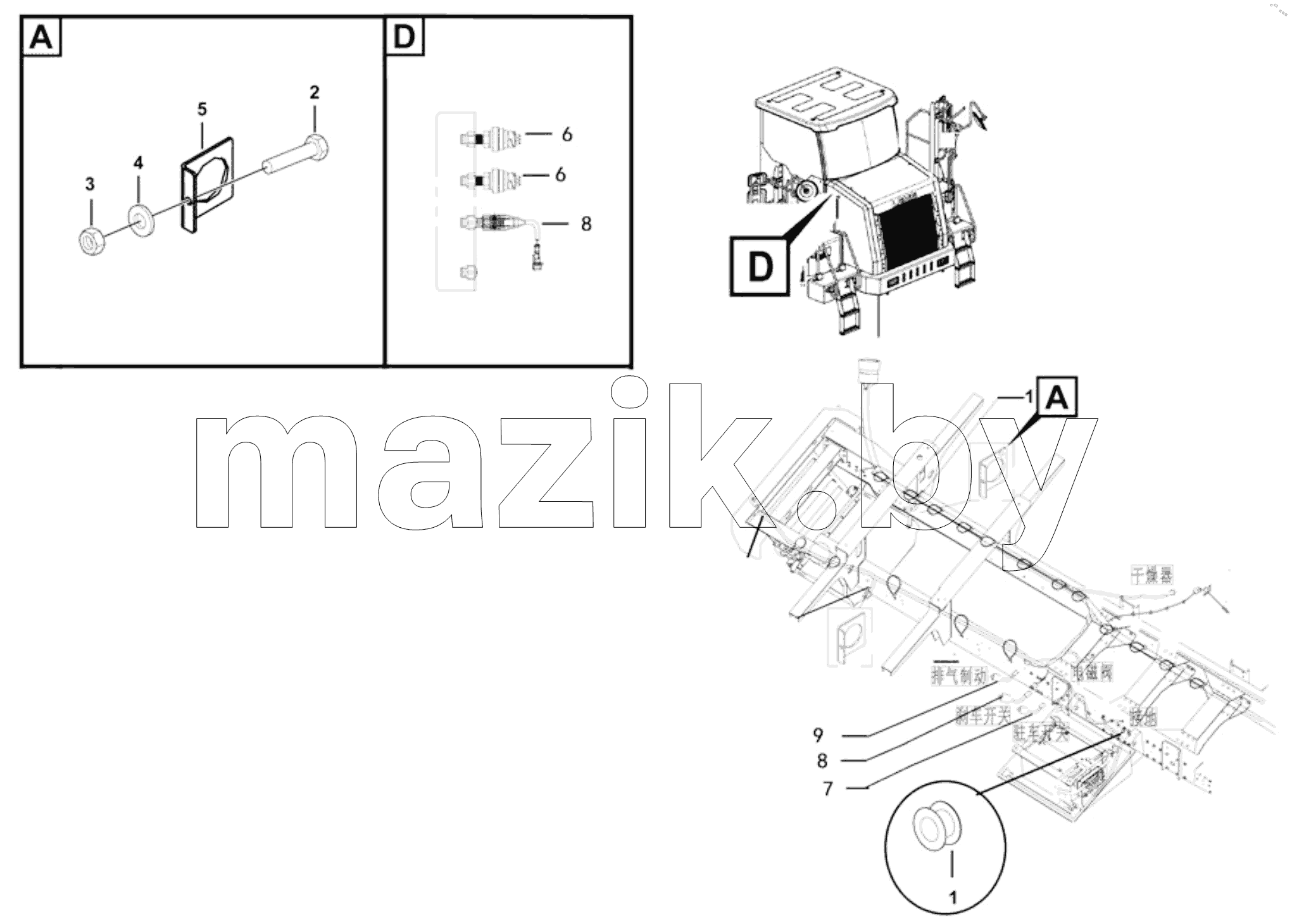  Chassis electricity assy