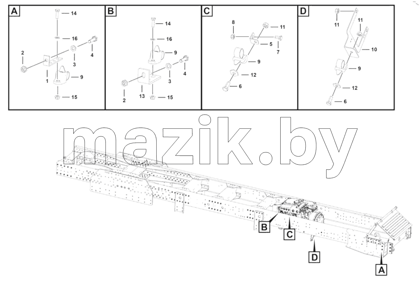  Engine harness fixed system