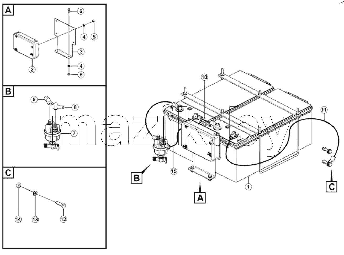  Battery box elec module