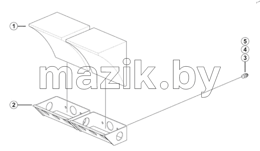  Wheel chock assy