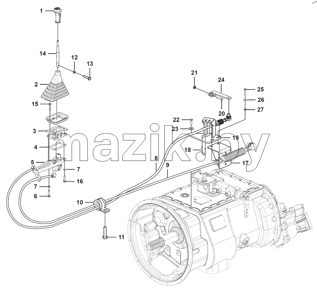  Variable speed control assy