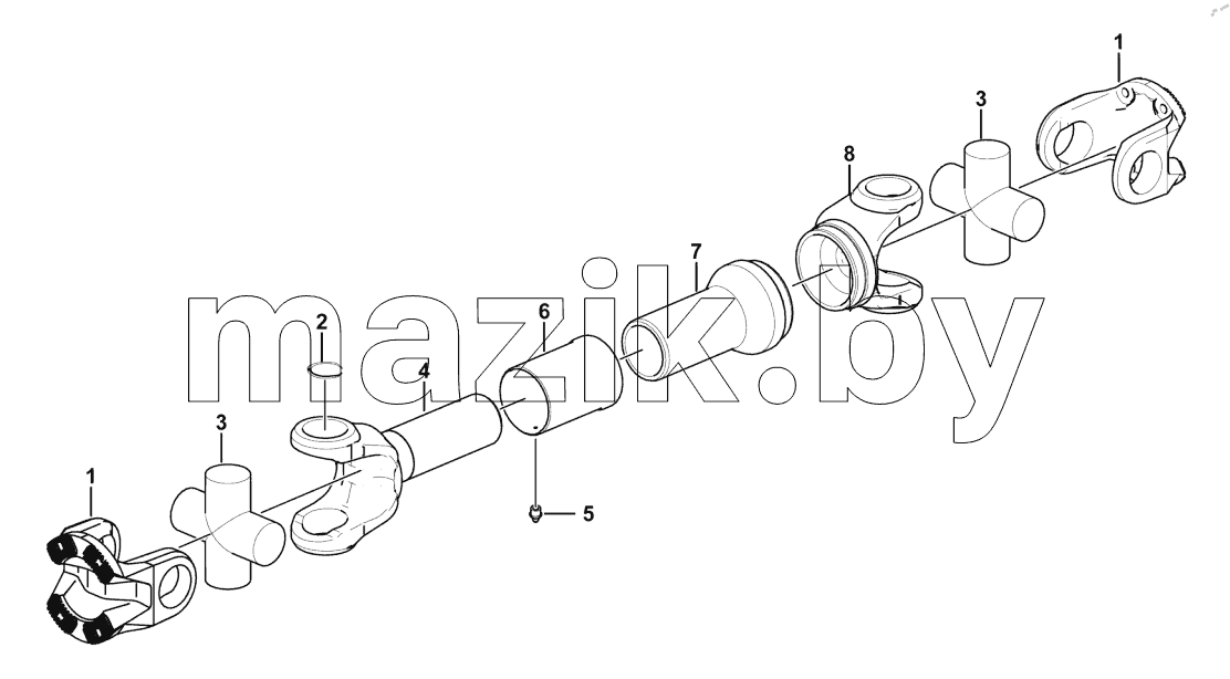  Drive shaft assy