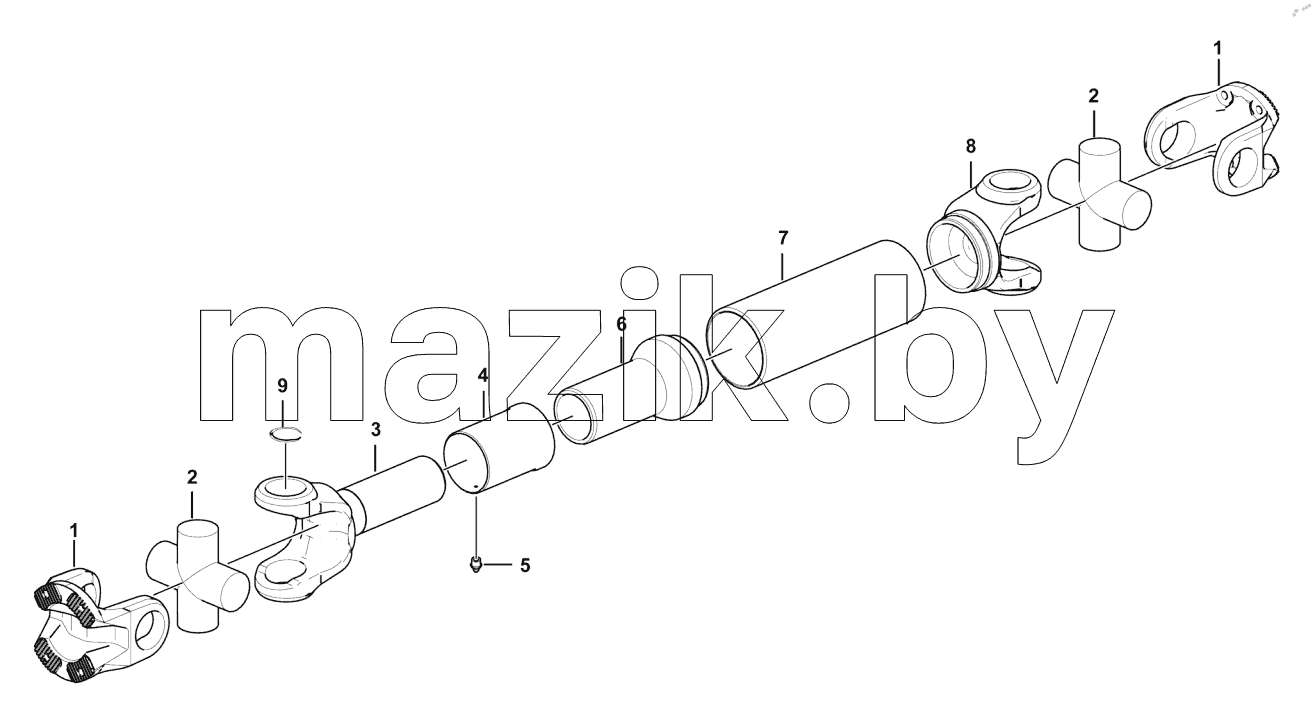  Drive shaft assy