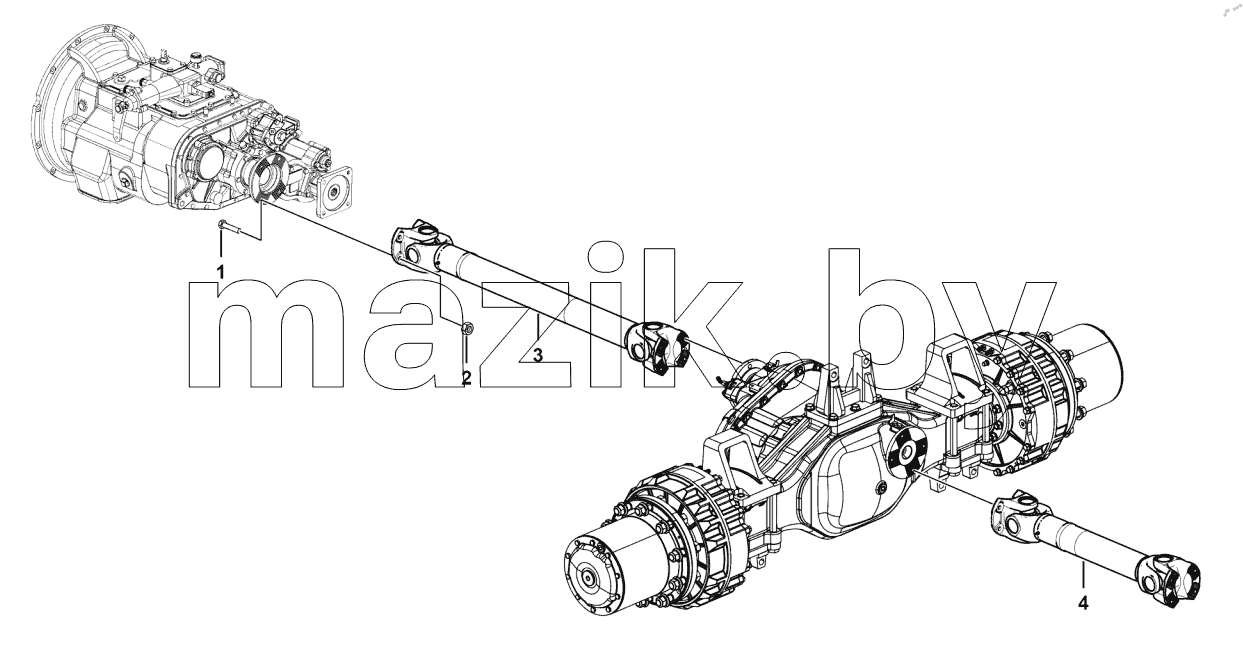  Drive shaft assy