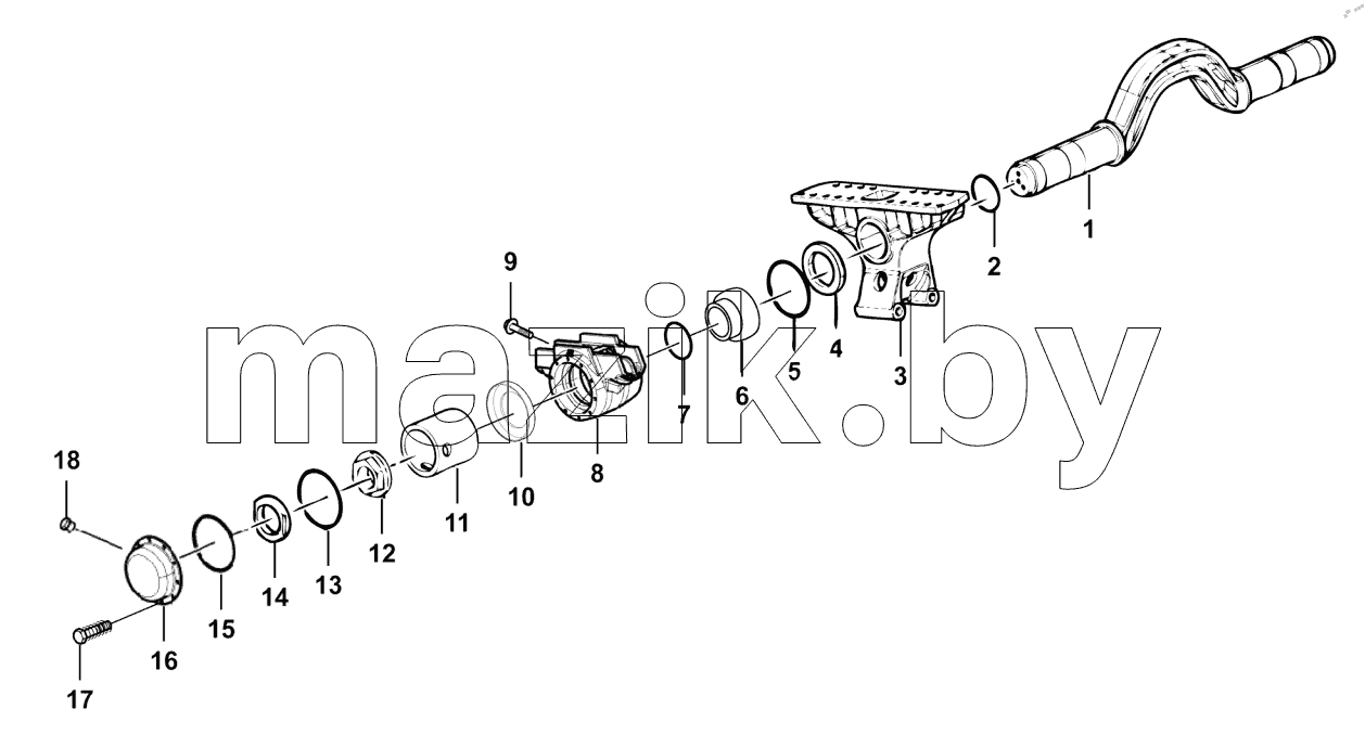  Balance suspension assy