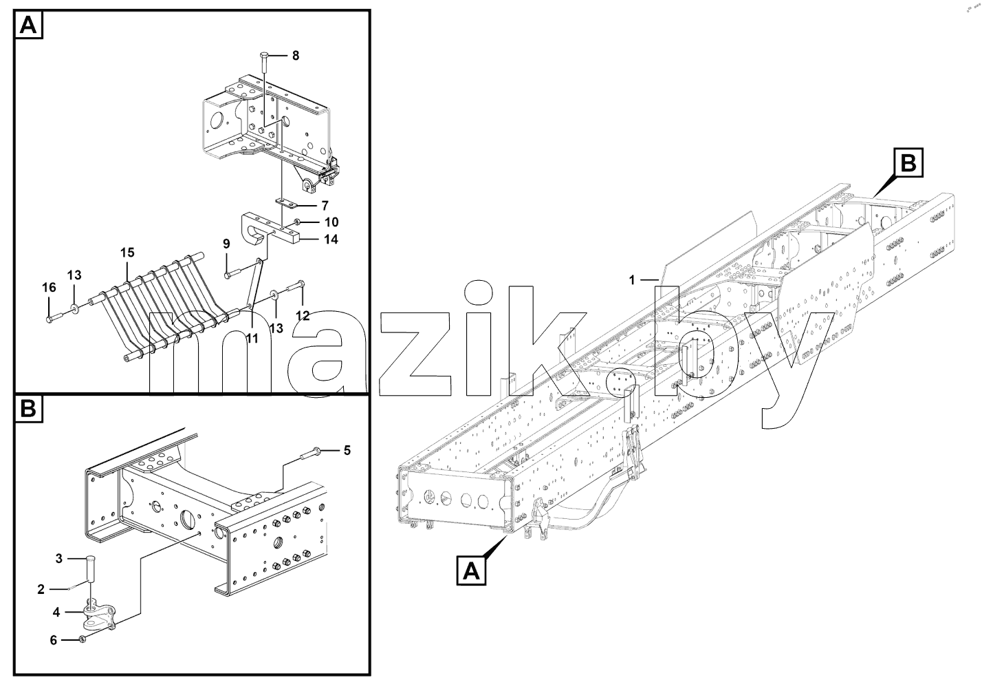 Frame assy