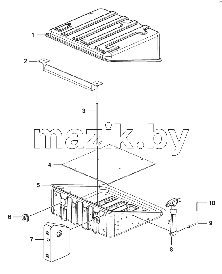 Battery box assy