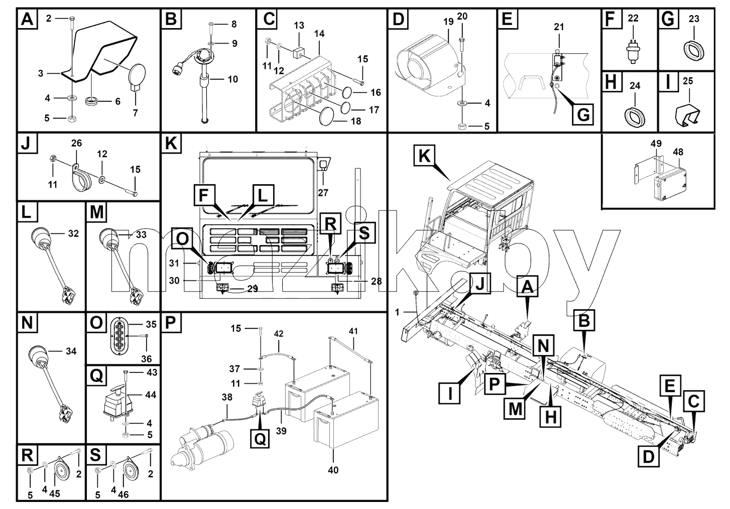  Chassis electric system