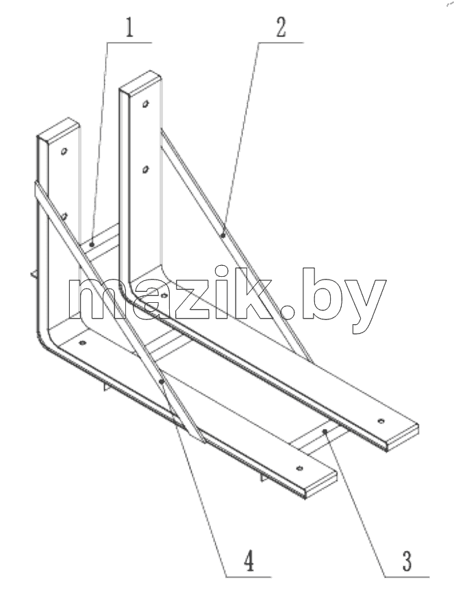  Tank bracket assy