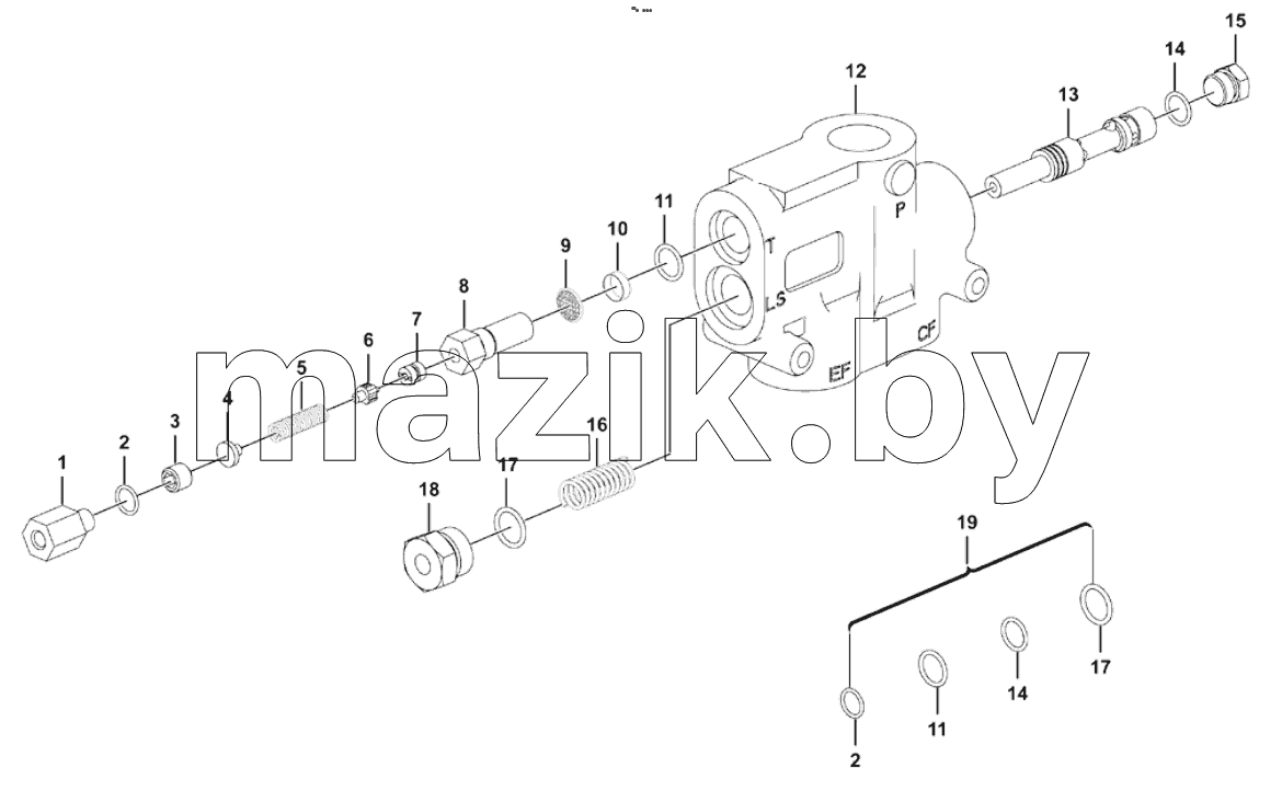  Priority valve VLE-150
