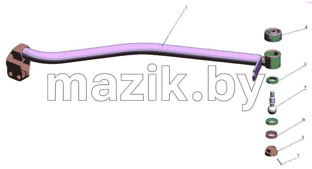 Хвостовик 4370-1703448-010