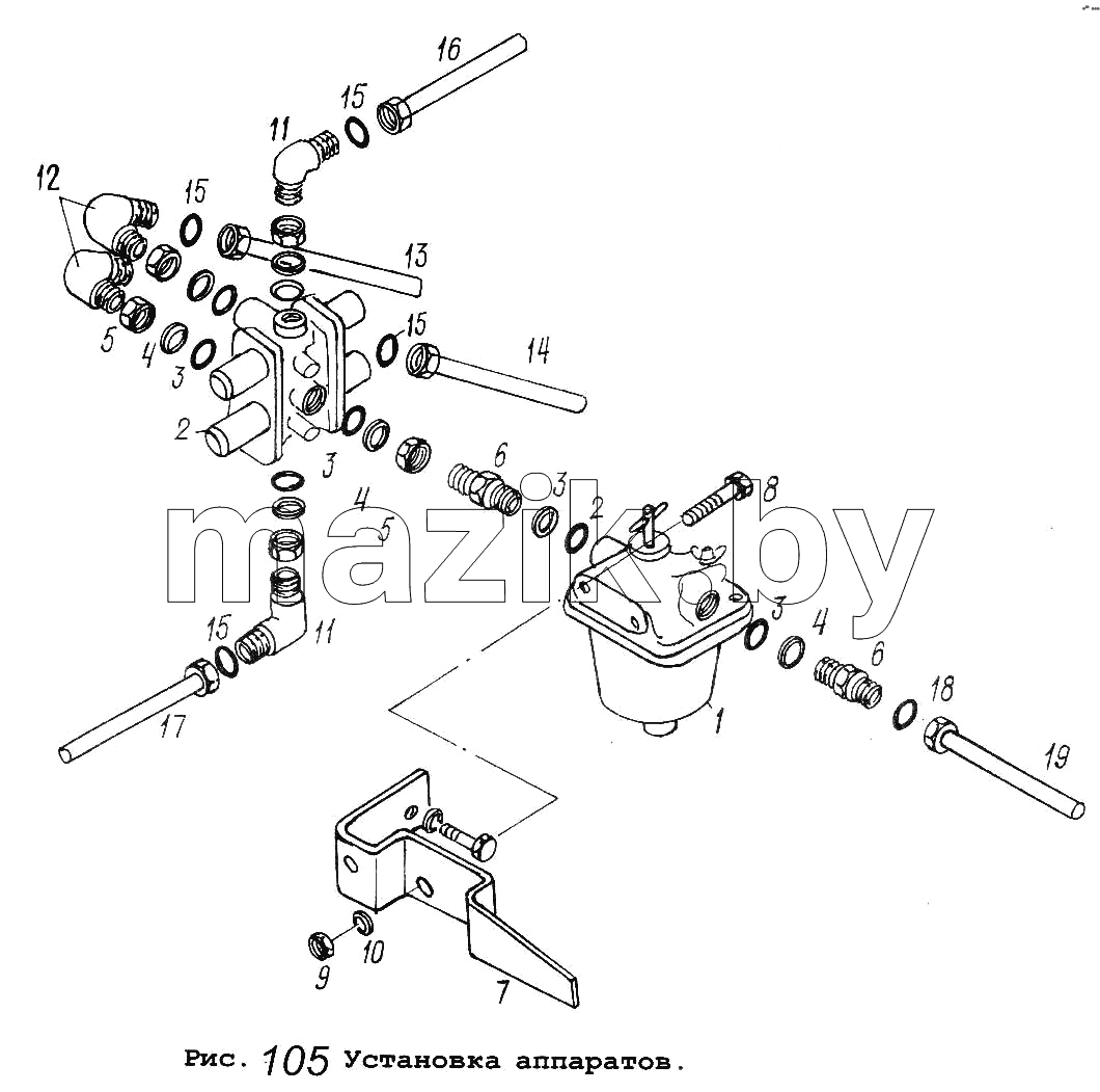 Установка аппаратов