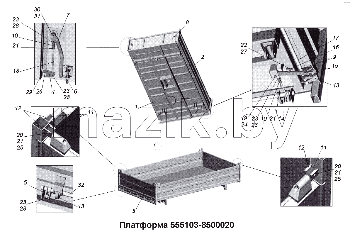 Платформа 555103-8500020