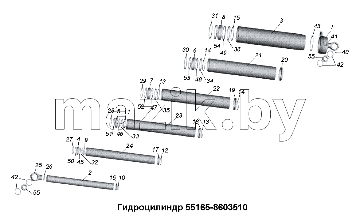 Гидроцилиндр 55165-8603510