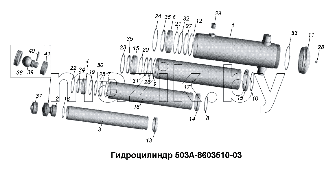 Гидроцилиндр 503А-8603510-03
