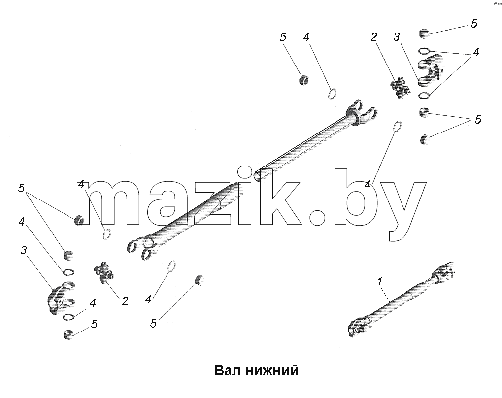 Вал нижний