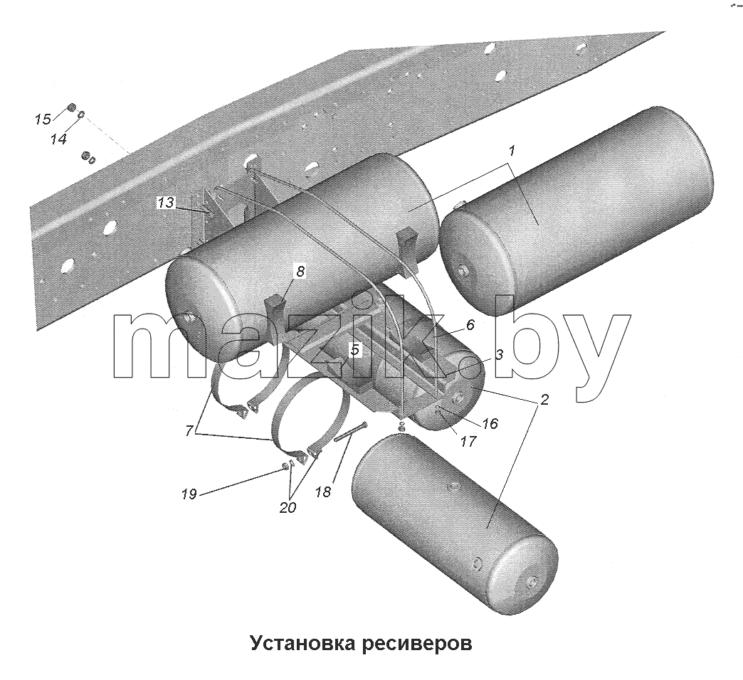Установка ресиверов
