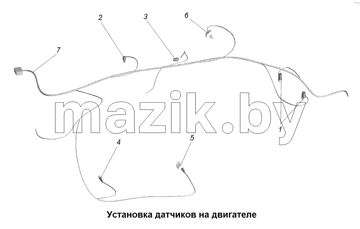 Установка датчиков на двигателе