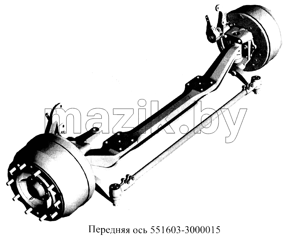 Передняя ось