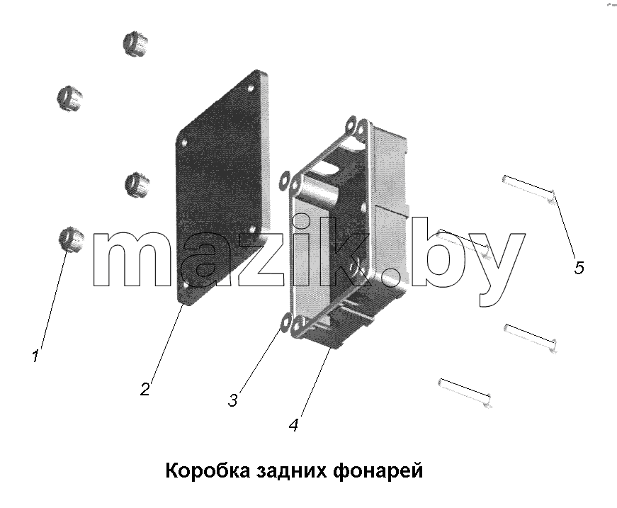 Электрооборудование\Коробка задних фонарей