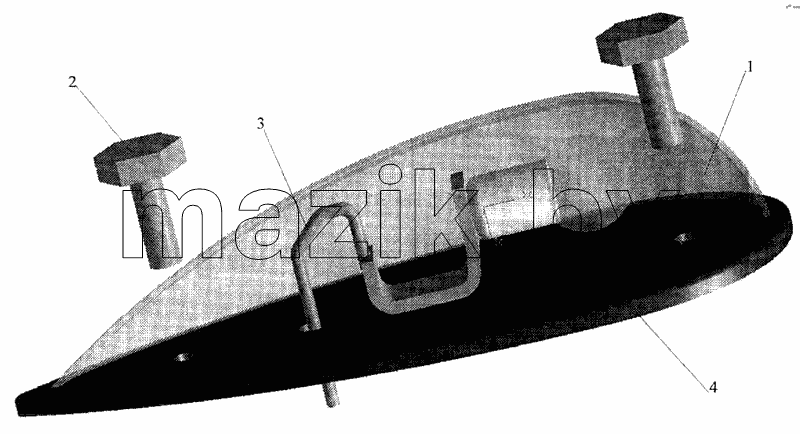 Установка фонаря автопоезда