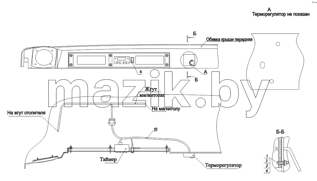 Установка таймера 6501-3700086