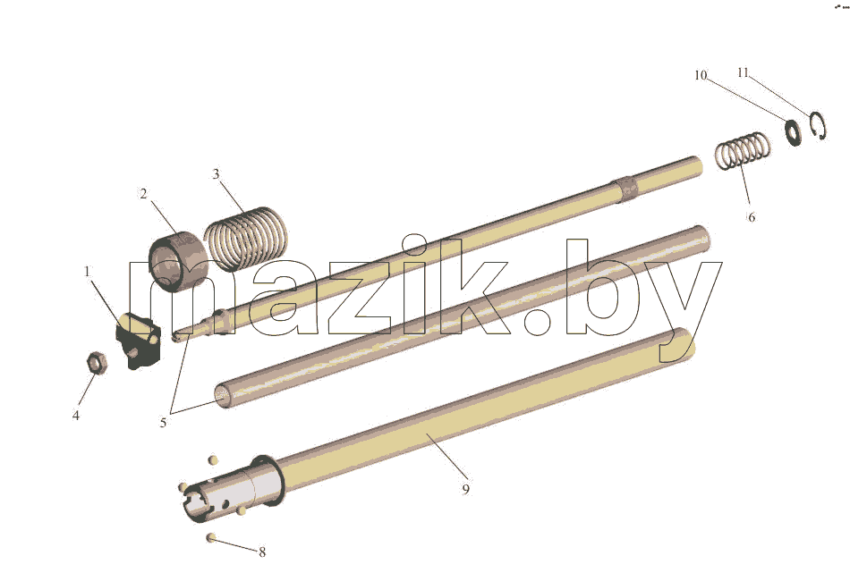 Механизм промежуточный  533742-1703325