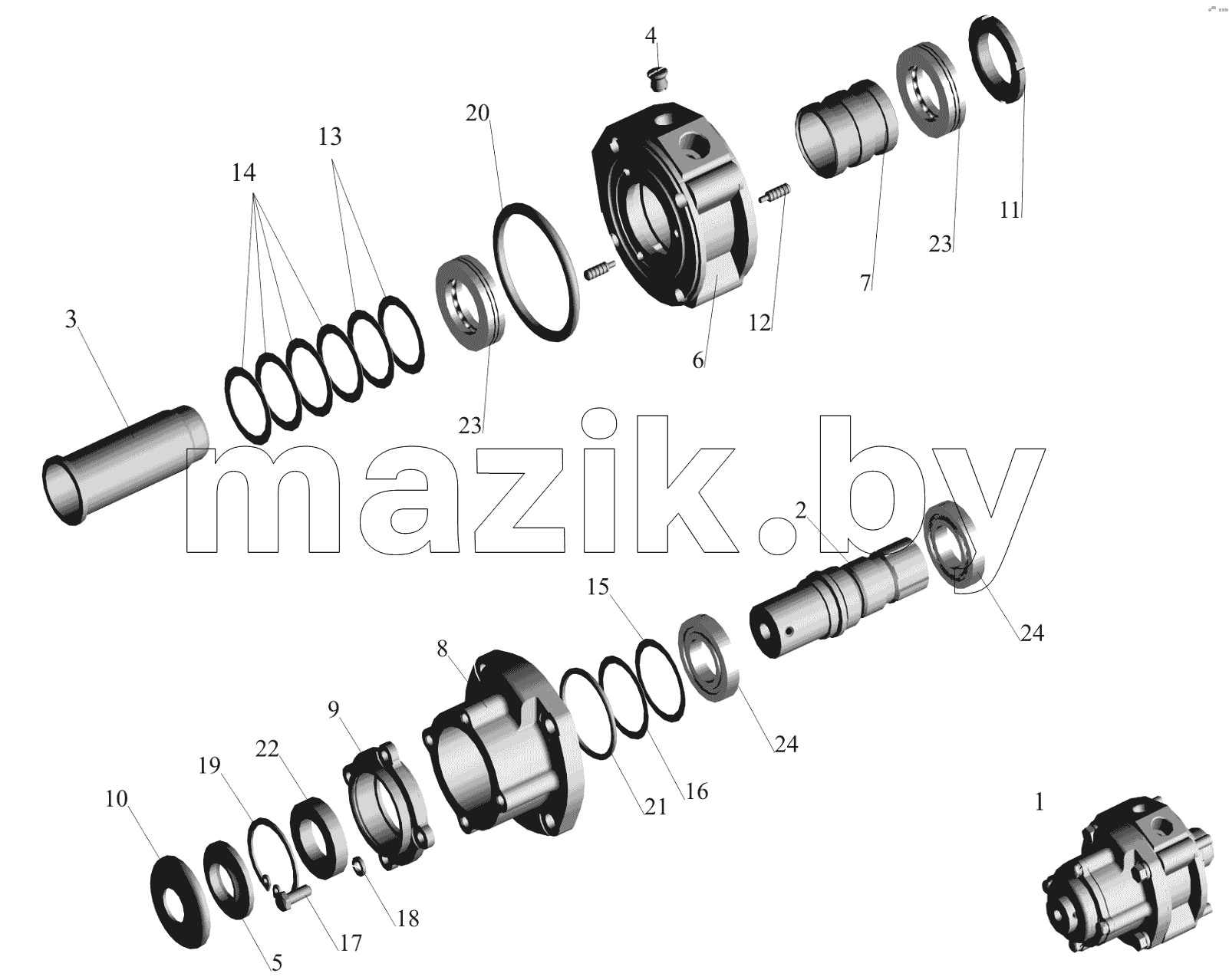 Распределитель 5336-3416010-01