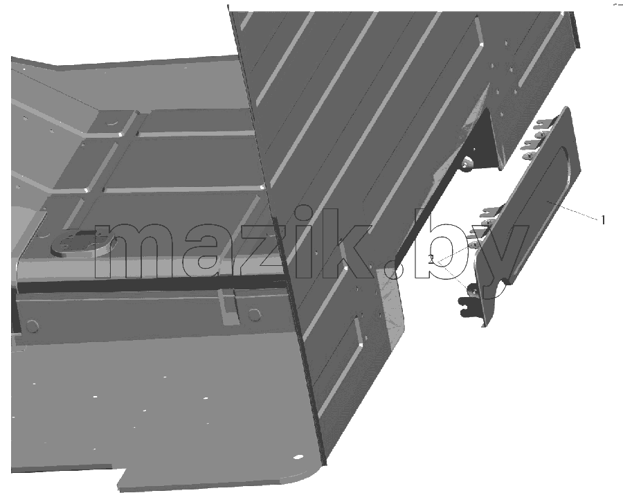Установка экранов 544003-8400026