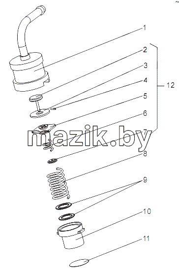Клапаны редукционные 7929-1304010