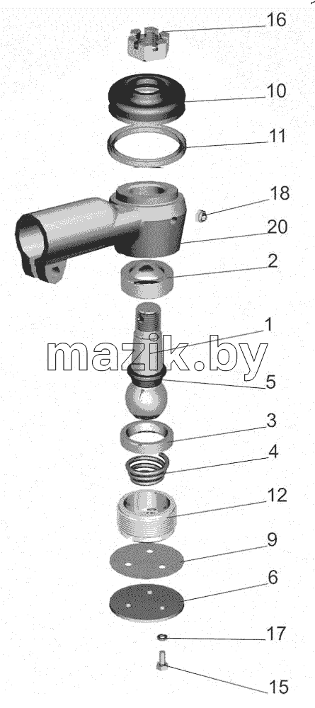  Наконечник 4370-3003056-001
