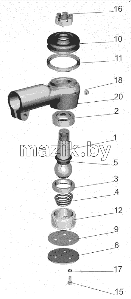  Наконечник 4370-3003057