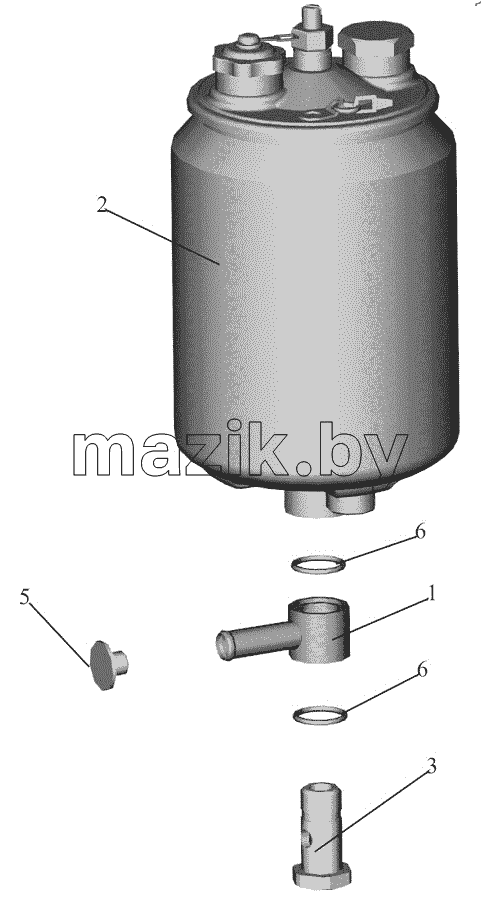  Бак масляный 64221-3410008