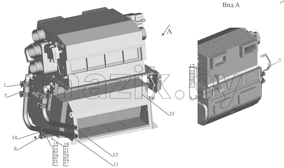 Отопитель 631019-8101010-010