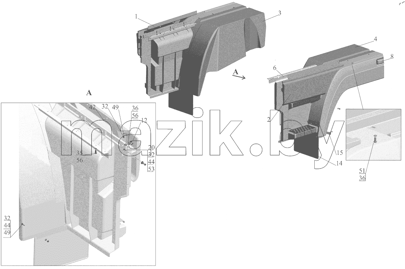 Установка оперения 6501E9-8400020-000