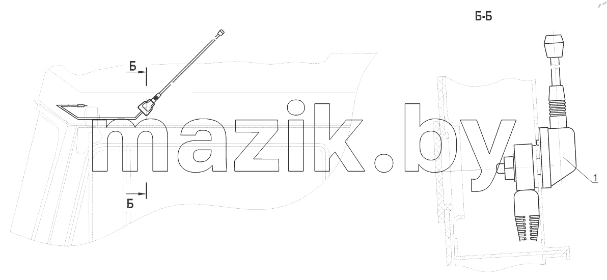  Установка антенны 54321-7900014