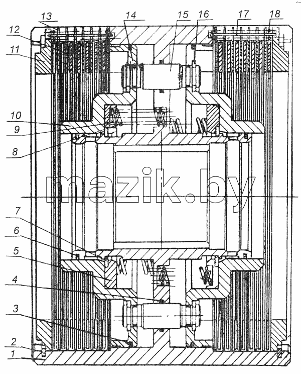 Фрикцион малый 7505-1711010