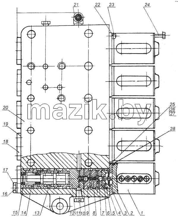 Коробка золотниковая 7505-1712252